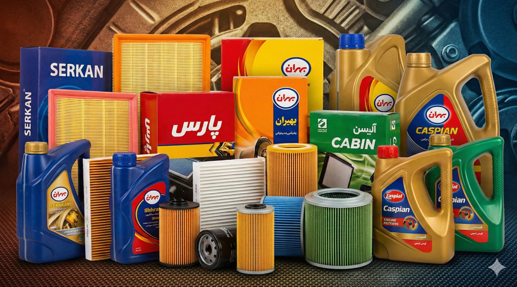 فروش آنلاین انواع روغن و فیلتر استاندارد خودرو با طراحی سایت مرکز اتوسرویس